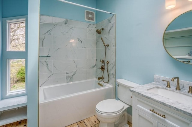 212 Charles Neck Way, West Tisbury, MA 02575 - full bath featuring shower / washtub combination, toilet, and vanity