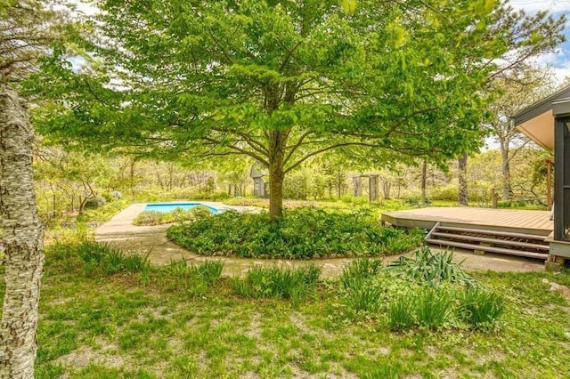 212 Charles Neck Way, West Tisbury, MA 02575 - surrounding community featuring a deck and a swimming pool