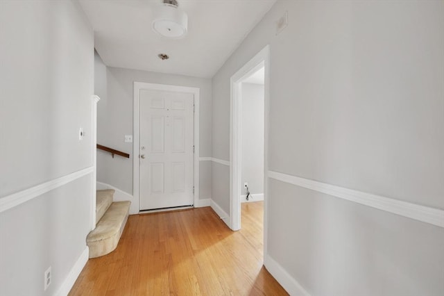 2 Proctor Cir, Peabody, MA 01960 - corridor featuring light wood-style floors and stairs