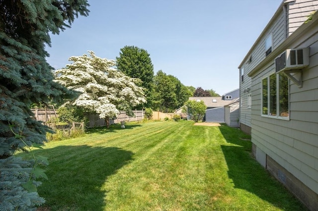 2 Proctor Cir, Peabody, MA 01960 - view of yard with a wall mounted AC