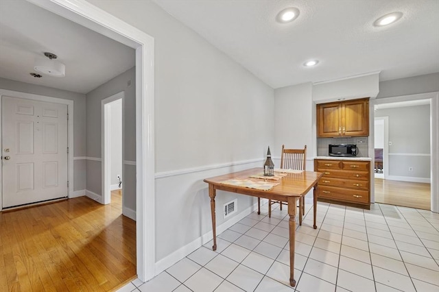 2 Proctor Cir, Peabody, MA 01960 - dining space with recessed lighting and light tile patterned floors