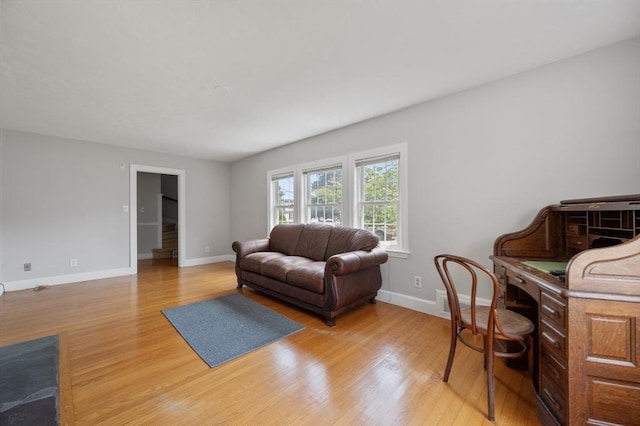 2 Proctor Cir, Peabody, MA 01960 - living area with light wood-style flooring