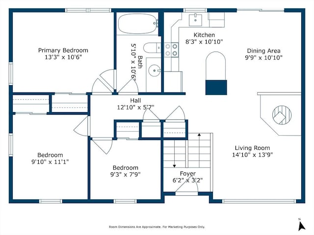 288 Norman St, Fall River, MA 02721 - floor plan / room layout