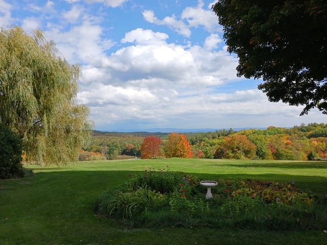 surrounding community with a lawn