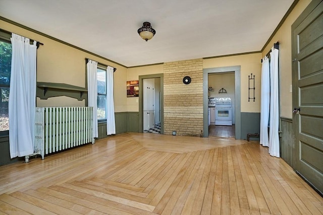 41 Coombs Hill Rd, Shelburne, MA 01340 - interior space with a porch and radiator heating unit