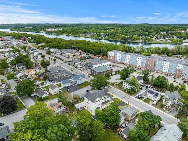 1280 Middlesex St Unit 2, Lowell, MA 01851 - bird's eye view of a large body of water and a heavily wooded area