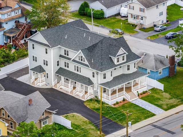 1280 Middlesex St Unit 2, Lowell, MA 01851 - aerial view of residential area