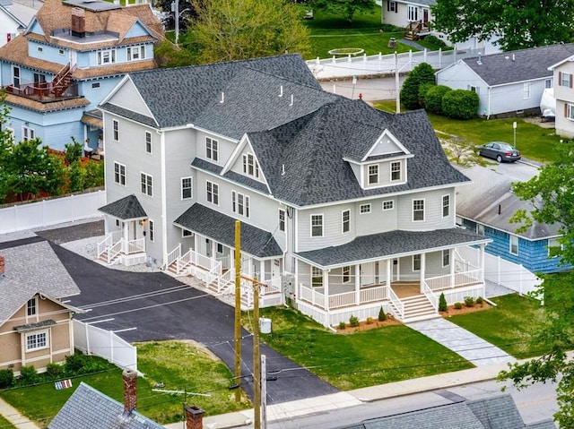 1280 Middlesex St Unit 2, Lowell, MA 01851 - aerial perspective of suburban area