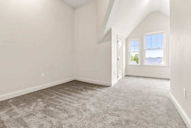 1280 Middlesex St Unit 2, Lowell, MA 01851 - bonus room with carpet flooring, lofted ceiling, and baseboards