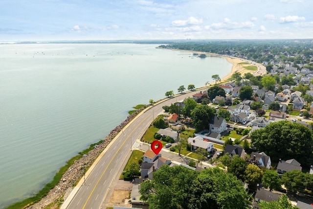 70 Williams St, Quincy, MA 02171 - aerial view of property's location featuring a large body of water and nearby suburban area