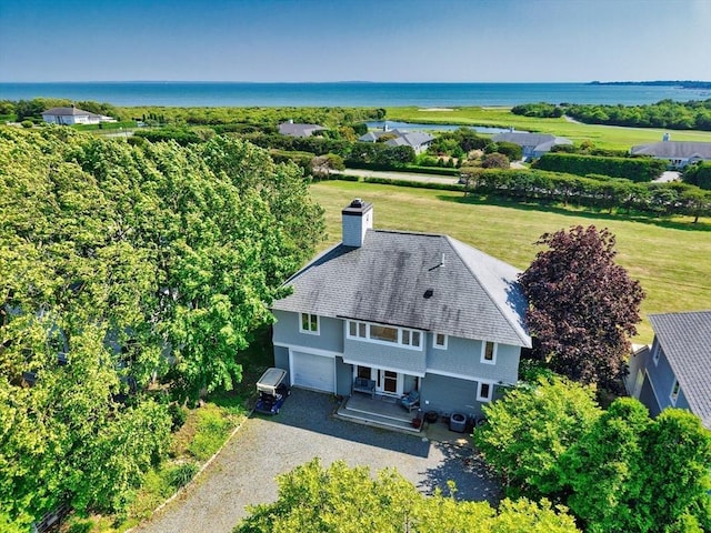 26 N Shore Dr Unit 7, Dartmouth, MA 02748 - aerial view of property and surrounding area with a large body of water