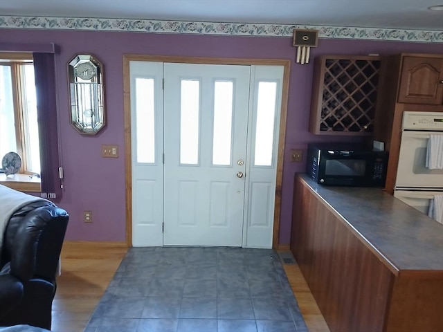 view of entrance foyer