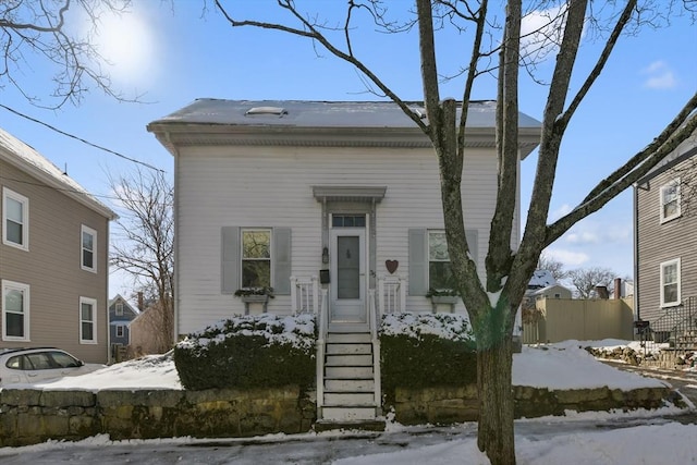 view of front facade