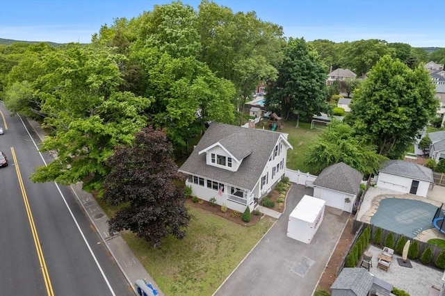 121 W St, Braintree, MA 02184 - bird's eye view