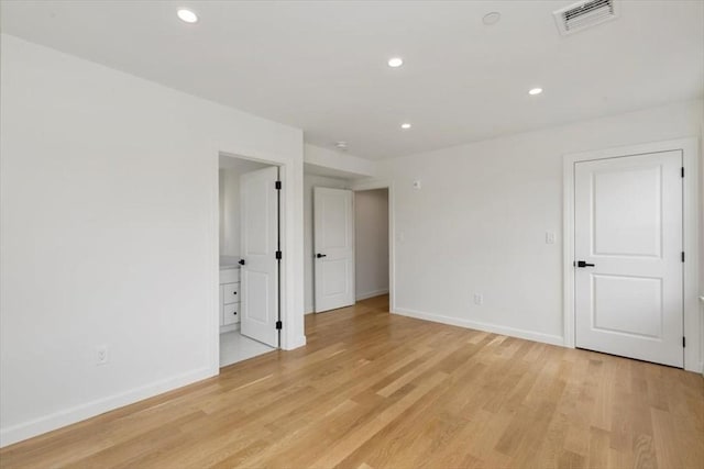 106 Broadway, Salem, MA 01970 - unfurnished room featuring baseboards, light wood finished floors, and recessed lighting