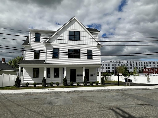 106 Broadway, Salem, MA 01970 - view of front of house with a porch
