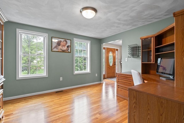 7 Suzannah Rd, Billerica, MA 01862 - unfurnished office featuring light wood-style floors and a textured ceiling