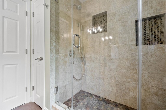 7 Suzannah Rd, Billerica, MA 01862 - bathroom featuring a stall shower and a closet