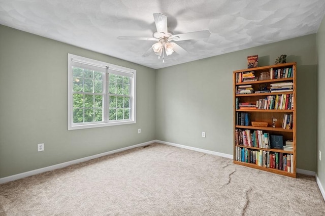 7 Suzannah Rd, Billerica, MA 01862 - carpeted spare room with a ceiling fan and baseboards