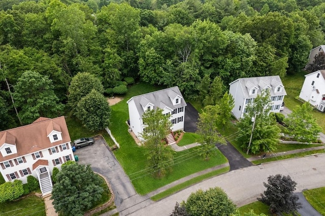 7 Suzannah Rd, Billerica, MA 01862 - aerial view of a heavily wooded area