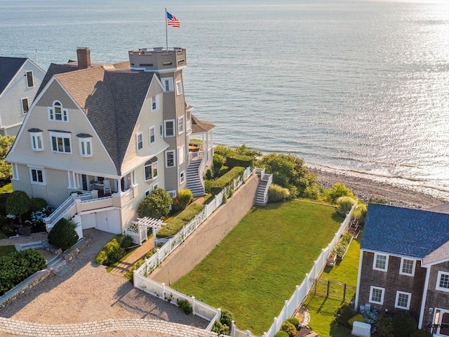 2 Bluff Rd, Hull, MA 02045 - drone / aerial view of a large body of water