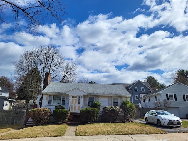 24 Neillian Cres, Boston, MA 02130 - view of front of house featuring a chimney