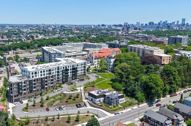 191 Washington St Unit 318, Boston, MA 02135 - drone / aerial view of skyline