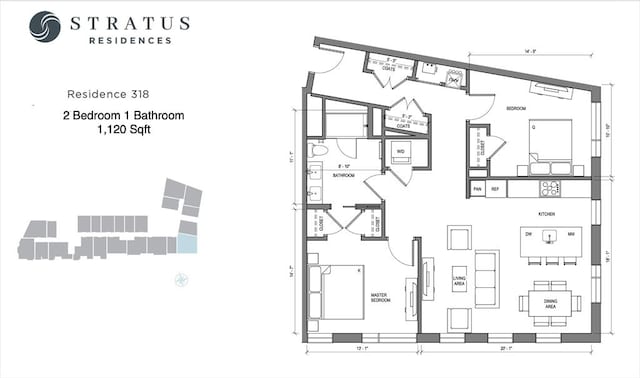 191 Washington St Unit 318, Boston, MA 02135 - room layout