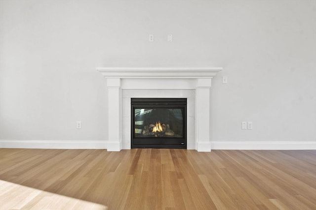 room details featuring hardwood / wood-style flooring