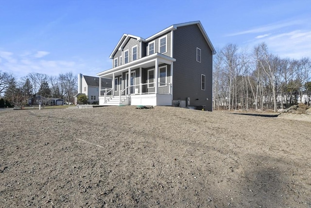 view of front of house featuring a porch