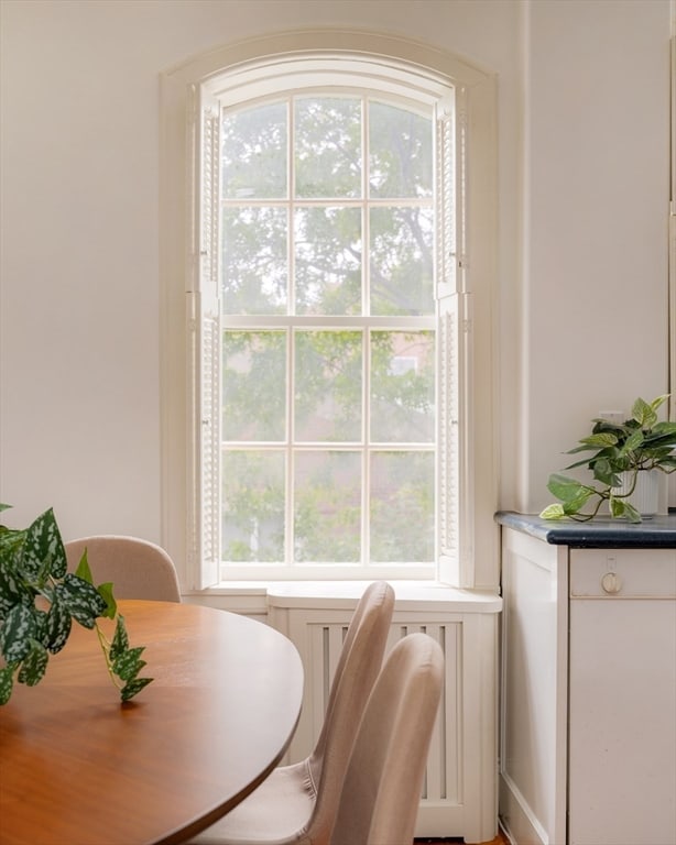 view of dining space