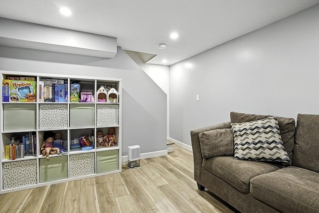 7 Vermont Ave, Natick, MA 01760 - living room with wood finished floors and recessed lighting