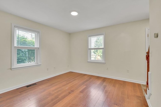 17-1 Parkers Ln Unit 1, Waltham, MA 02453 - spare room with hardwood / wood-style floors and baseboards