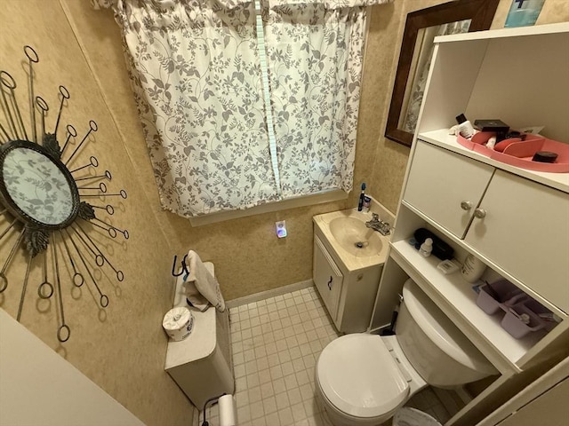 62 Marion St, Fitchburg, MA 01420 - bathroom featuring vanity and toilet