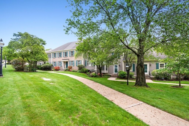 501 Lexington St Unit 35, Waltham, MA 02452 - view of front of property with a front yard