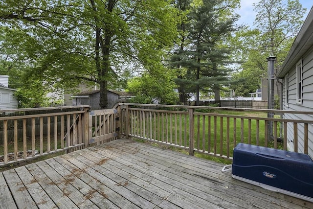 53 Kalish Ave, Enfield, CT 06082 - view of deck