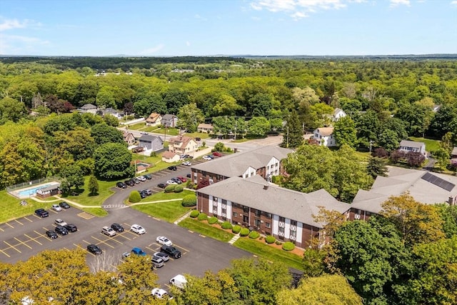 127 King St Unit 104, Franklin, MA 02038 - bird's eye view of a heavily wooded area