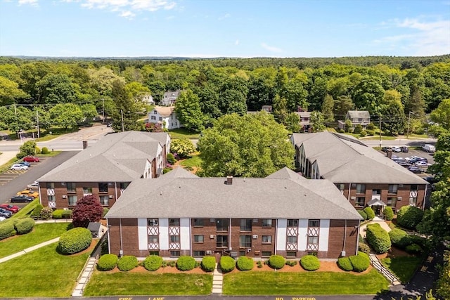 127 King St Unit 104, Franklin, MA 02038 - drone / aerial view of a forest