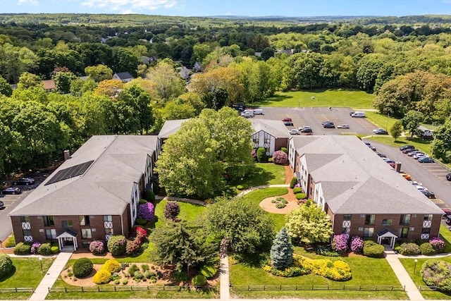 127 King St Unit 104, Franklin, MA 02038 - view of subject property featuring a forest