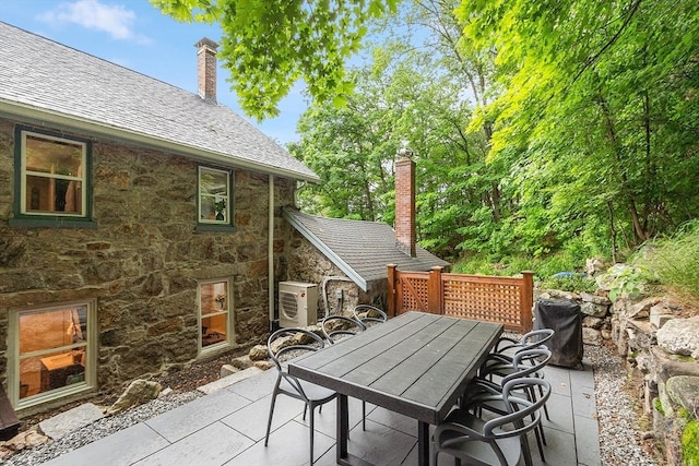 18 River St Unit 18, Andover, MA 01810 - view of patio / terrace with outdoor dining space