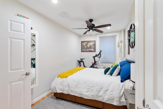 37 Grove St Unit 2, Boston, MA 02114 - bedroom featuring wood finished floors, recessed lighting, and baseboards