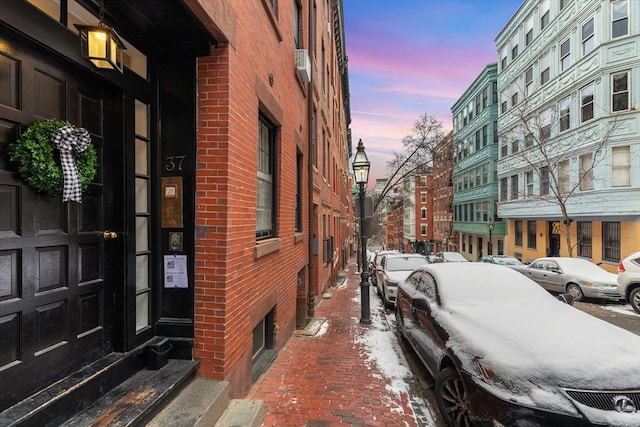 37 Grove St Unit 2, Boston, MA 02114 - view of road featuring entry steps and street lights