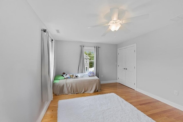 7 Garvey Rd Unit 7, Woburn, MA 01801 - bedroom with light wood finished floors and ceiling fan