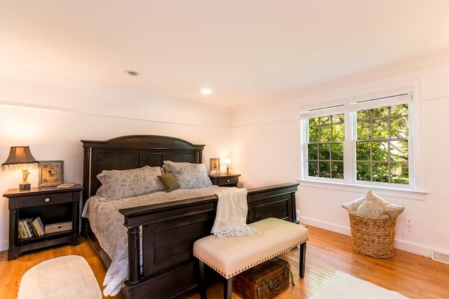 15 Hampton Ct Unit 15, Mashpee, MA 02649 - bedroom featuring wood finished floors and crown molding