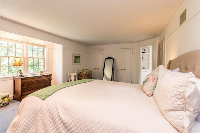 15 Hampton Ct Unit 15, Mashpee, MA 02649 - carpeted bedroom featuring two closets