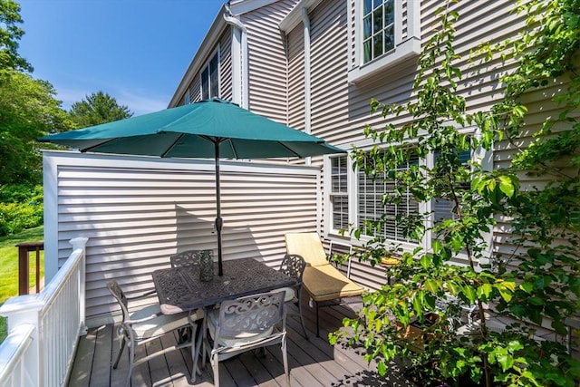 15 Hampton Ct Unit 15, Mashpee, MA 02649 - view of wooden deck