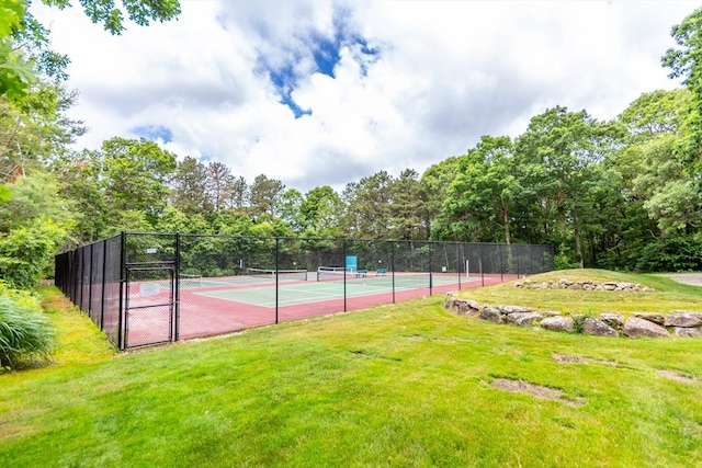 15 Hampton Ct Unit 15, Mashpee, MA 02649 - view of tennis court