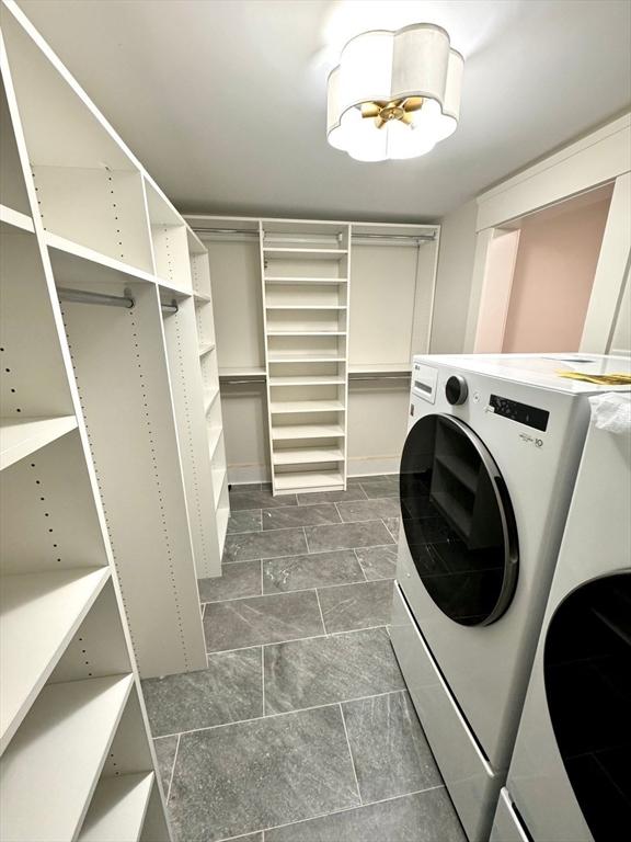 view of laundry room