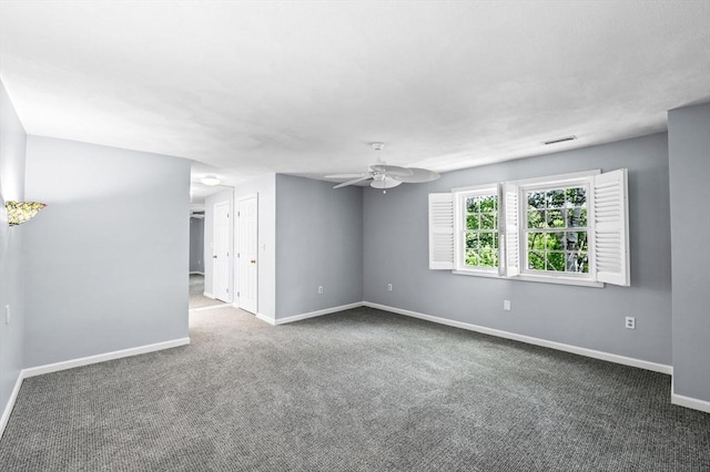 10 Freedom Holw Unit 10, Salem, MA 01970 - spare room with carpet flooring and ceiling fan