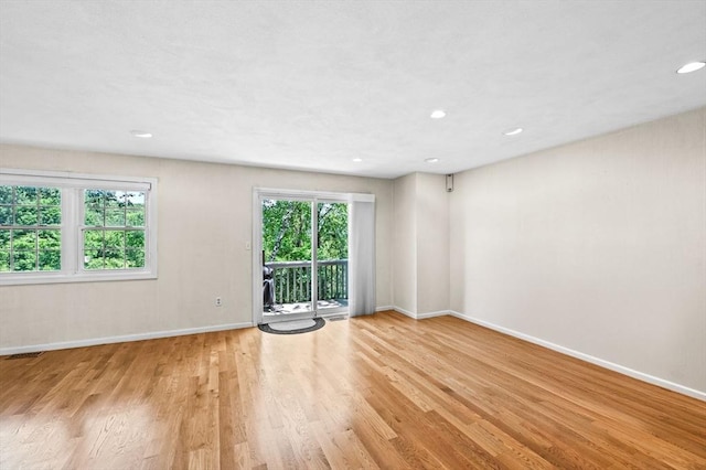 10 Freedom Holw Unit 10, Salem, MA 01970 - unfurnished room with wood finished floors and recessed lighting